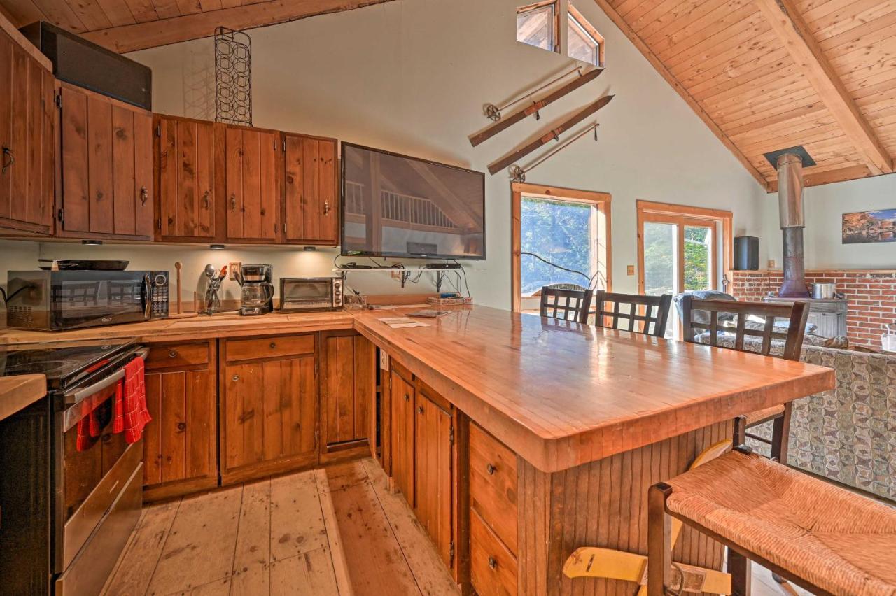 Remote Cabin With Fire Pit 3 Miles To Stowe Mtn! מראה חיצוני תמונה