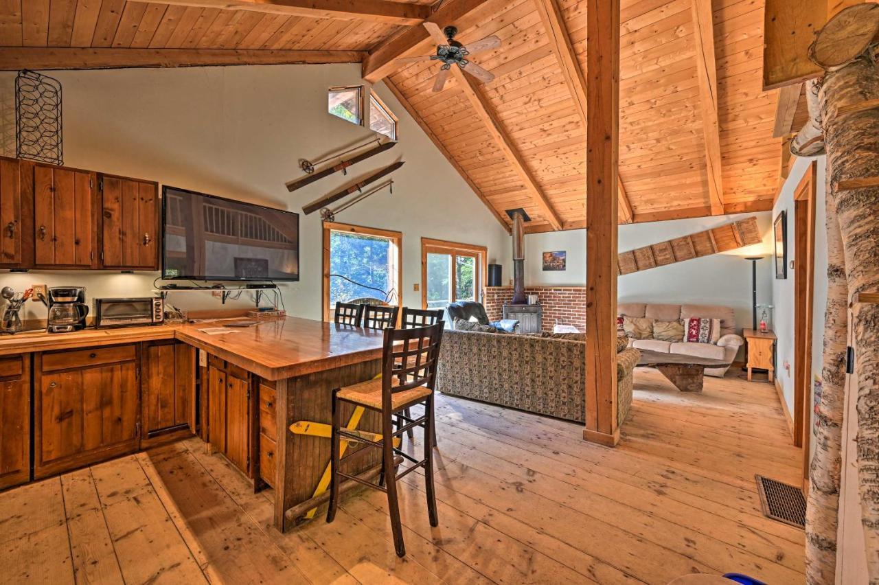 Remote Cabin With Fire Pit 3 Miles To Stowe Mtn! מראה חיצוני תמונה