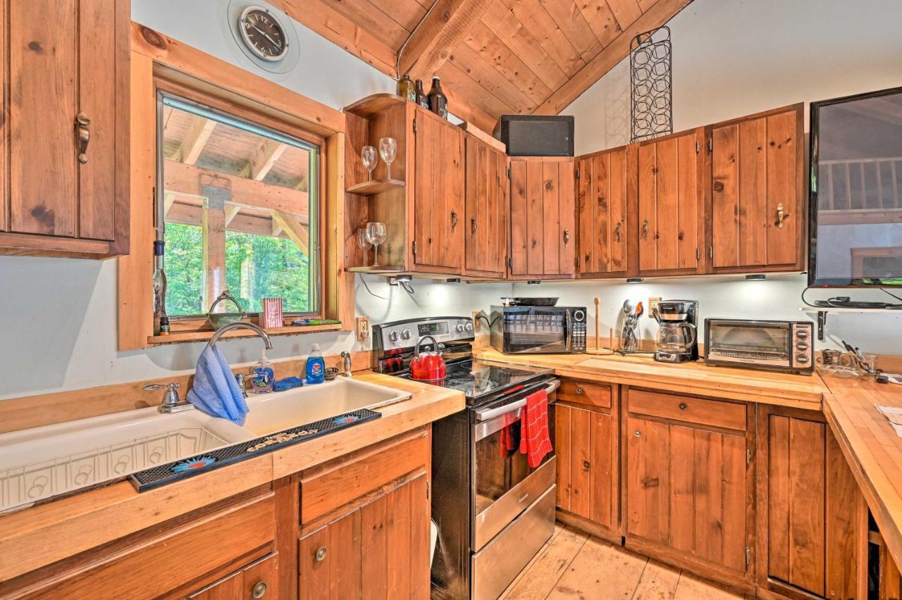 Remote Cabin With Fire Pit 3 Miles To Stowe Mtn! מראה חיצוני תמונה