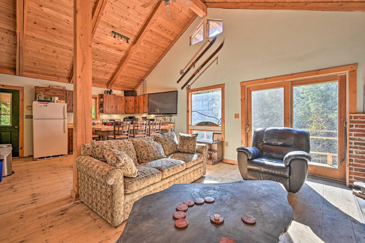 Remote Cabin With Fire Pit 3 Miles To Stowe Mtn! מראה חיצוני תמונה