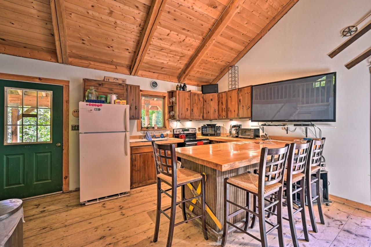 Remote Cabin With Fire Pit 3 Miles To Stowe Mtn! מראה חיצוני תמונה