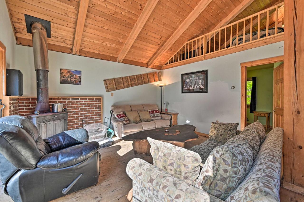 Remote Cabin With Fire Pit 3 Miles To Stowe Mtn! מראה חיצוני תמונה